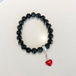 Thomas Sabo- Black Bead Bracelet